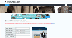 Desktop Screenshot of longrundata.com